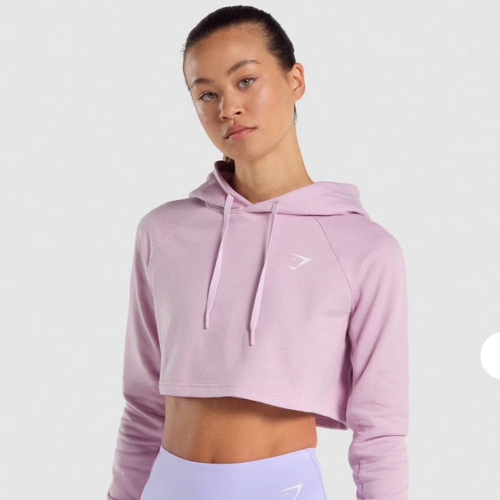 TRAINING CROPPED HOODIE